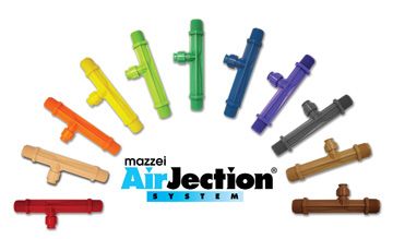 Inyector de aire AIRJECTION de MAZZEI, 4 unidades