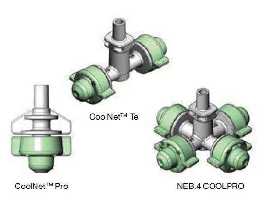 Nebulizador Coolnet boquillas