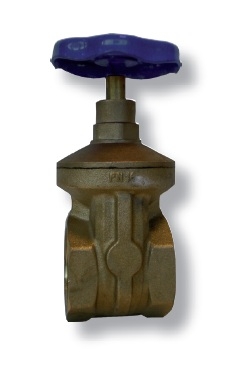 Válvula de compuerta de latón