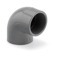 Codo 90º PVC para encolar