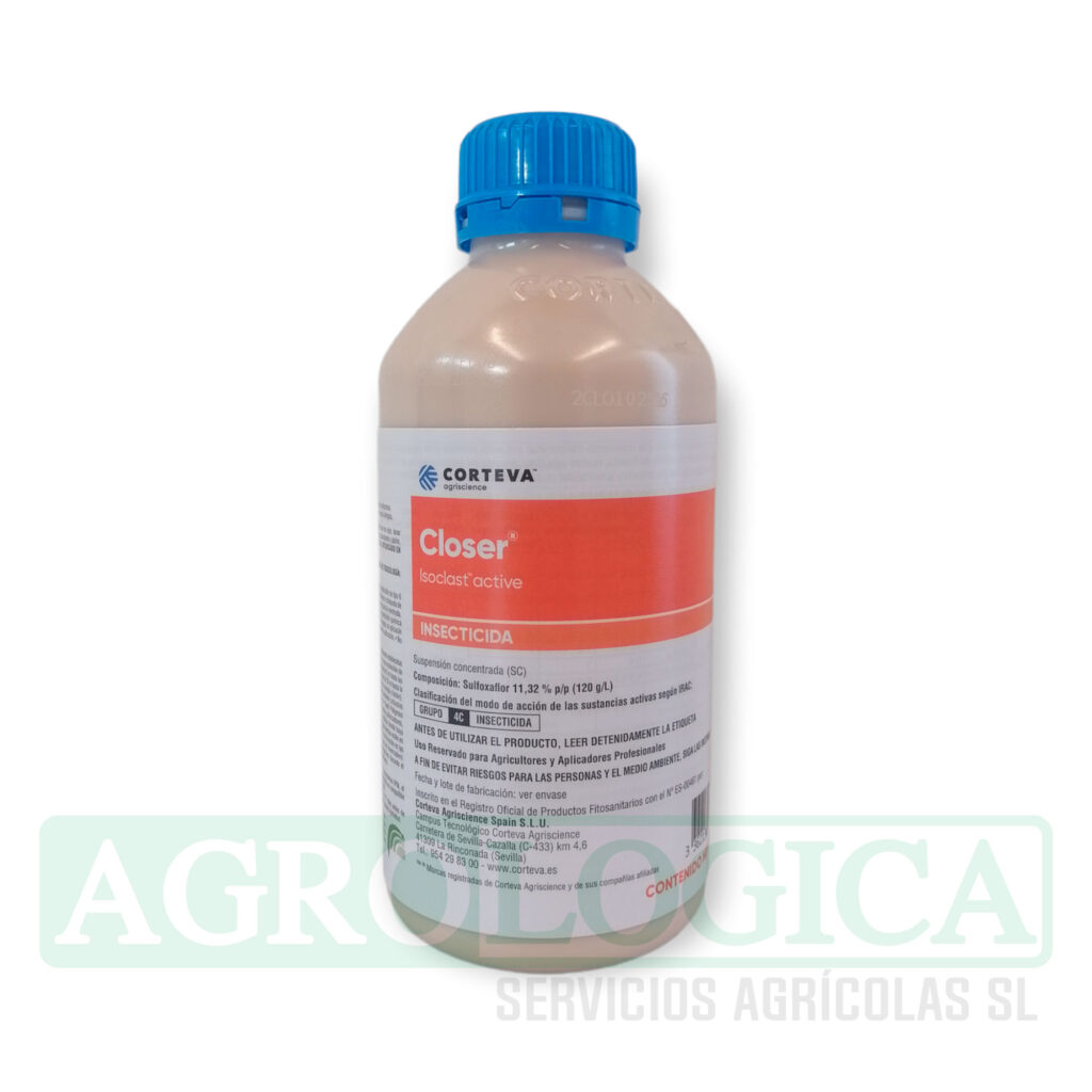 closer corteva sulfoxaflor insecticida