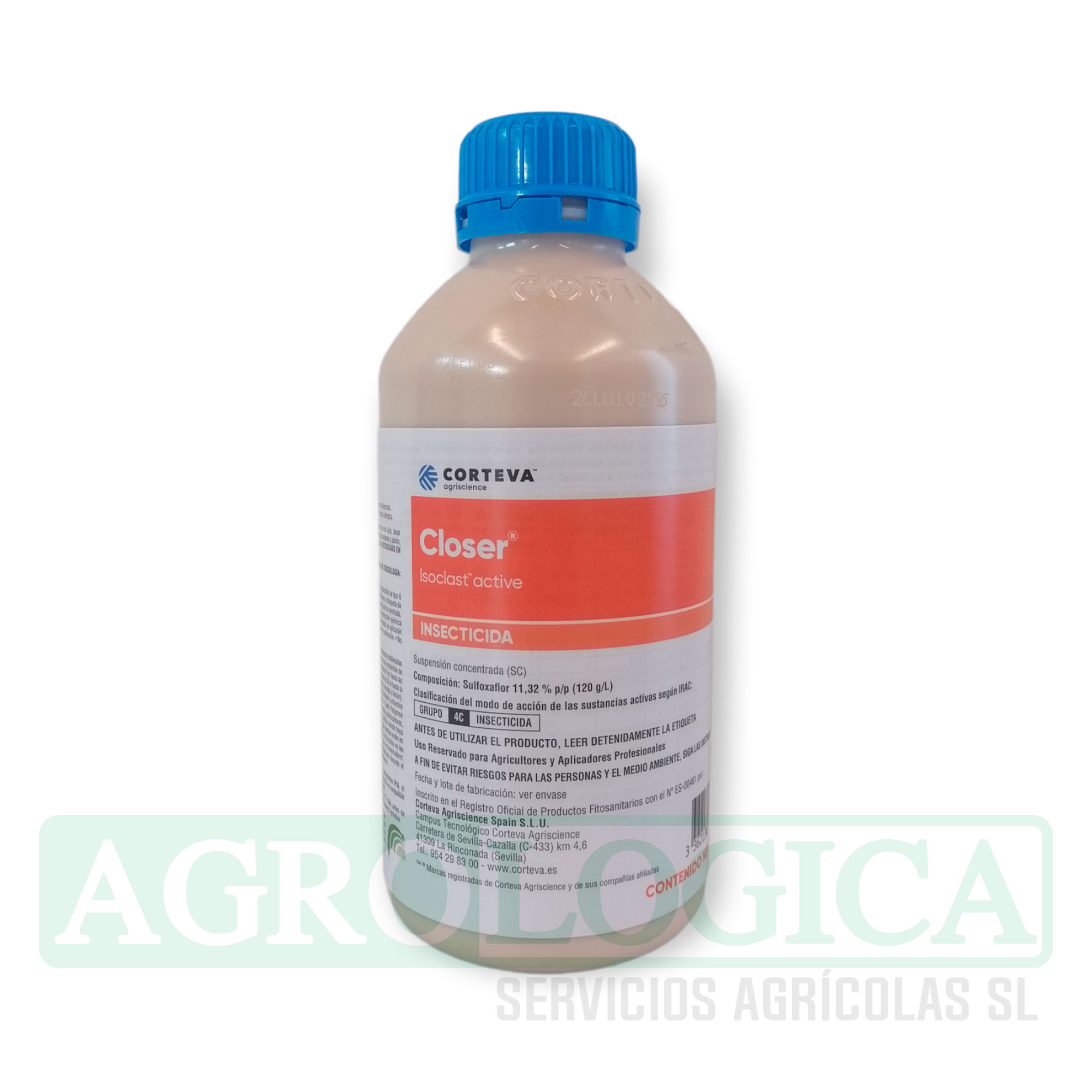 Closer, 1L 1 closer corteva sulfoxaflor insecticida